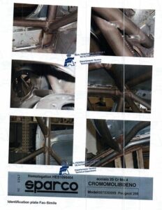 arceau sparco neuf 206 à monter 