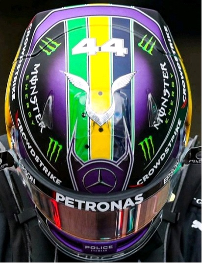 Les couleurs du casque de Lewis Hamilton à offrir en cadeau