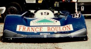 Photo du Spider 905 au Grand Prix de Pau ville 1 994 avec JB EMERIC au volant. 5ème en course