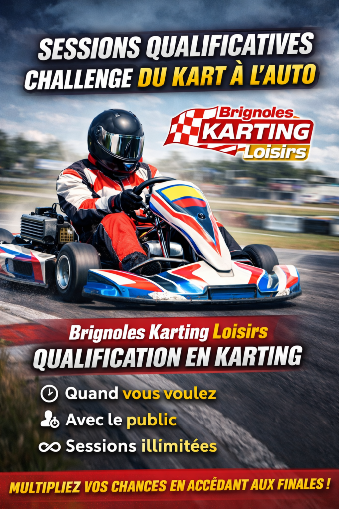 Session qualificative Brignoles Karting Loisir